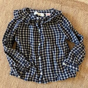 Zara Long Sleeve Button Shirt